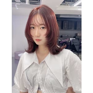 《Xena ria》顔周りレイヤー×Cherry Red