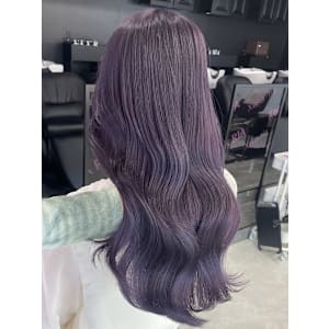 《Xena ria》ブリーチ必要◎ラベンダーグレー