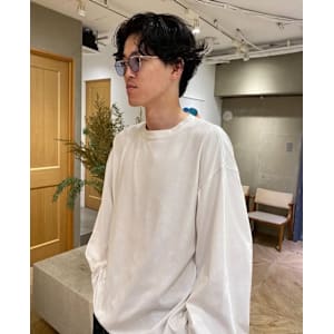 ベリーショート/ダークアッシュ/ニュアンスパーマ/栄/久屋