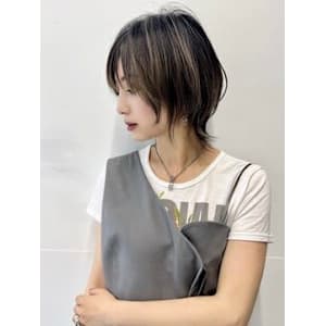 小顔ネオウルフ　ウルフカット　ショートウルフ　ウルフ