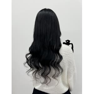 黒髪×インナーシルバー