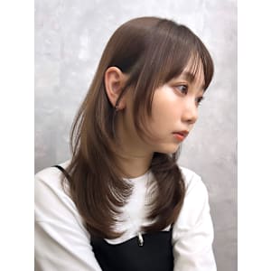 カット＋カラー髪質改善4ステップトリートメント