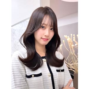 顔まわりカット/前髪/似合わせカット/レイヤーカット/銀座