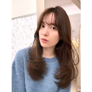 顔まわりカット/前髪/似合わせカット/レイヤーカット/銀座