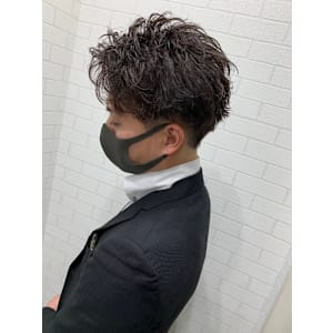 メンズ ツイストパーマ