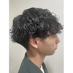波巻きパーマ【大宮/メンズ/メンズサロン】