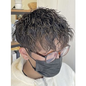 短めツイストスパイラルパーマ【大宮/メンズ/メンズサロン】