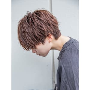 【小久保style】メンズカットツーブロックツイストウルフ