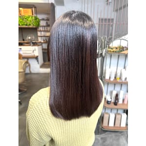 縮毛矯正+髪質改善ヘアエステ 10代20代30代/仙台