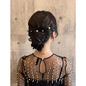 お呼ばれセット/シニヨン【ARCH Emi】