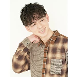 onk×メンズパーマ