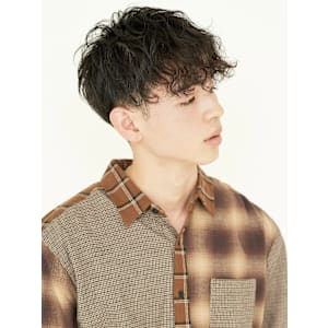 onk×メンズパーマ