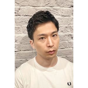 アップバングショート