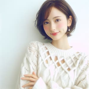 ★小顔似合わせカットうる艶髪美髪ナチュラルショートアッシュ系