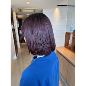 ブリーチ有り カシスピンクカラー /コノミ.
