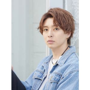 メンズカラー　白髪染め　白髪ぼかし　メンズハイトーン　白髪