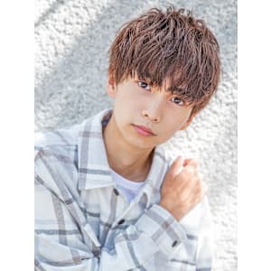 【小久保style】メンズカットツーブロックツイストウルフ