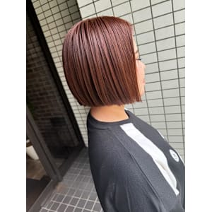 フレッシュオレンジ×ミニボブ