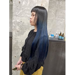 Step layer × Deep blue