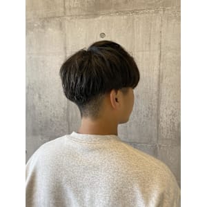 マッシュ×ツーブロック