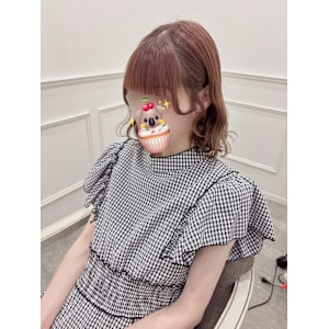 ぱっつん前髪×流しバング×S字後れ毛＊まゆ