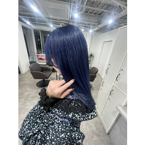 大人ネイビーブルー