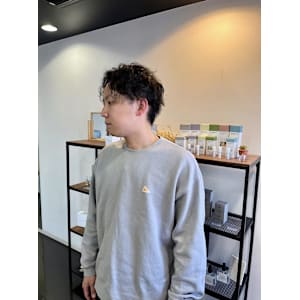 【老沼】大人スパイラルパーマ