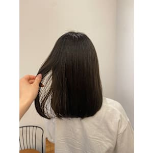 池袋/カラー／髪質改善/イルミナカラー/オリーブブラウン