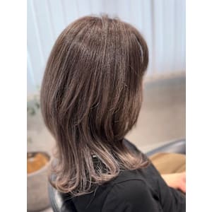 STYLE流白髪ぼかし