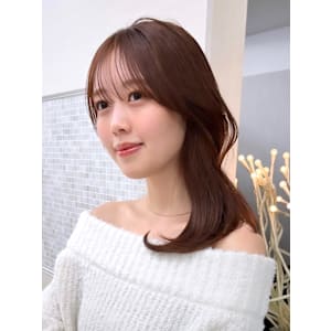 顔まわりカット/前髪/似合わせカット/レイヤーカット/銀座