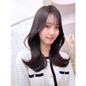 顔まわりカット/前髪/似合わせカット/レイヤーカット/銀座