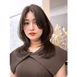 顔まわりカット/前髪/似合わせカット/レイヤーカット/銀座