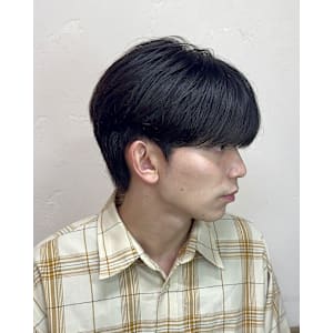 韓国マッシュ/メンズナチュラル/シースルー/マッシュ