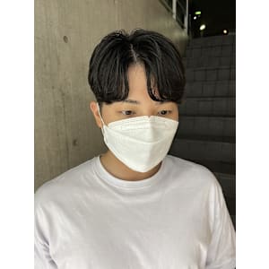 韓国風カルマパーマ 韓国スタイル メンズカット 原宿 表参道