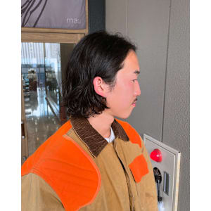 メンズボブパーマ