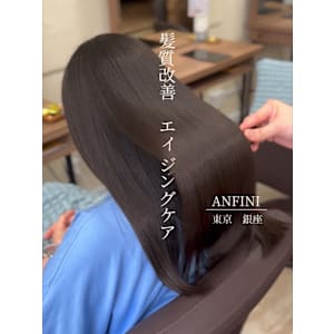 髪質改善/エイジングケア/トリートメント/白髪染め/銀座 - ANFINI【アンフィニー】掲載中
