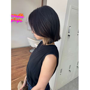 【ASSEMBLEデザインカラー】大人ボブ・インナーカラー