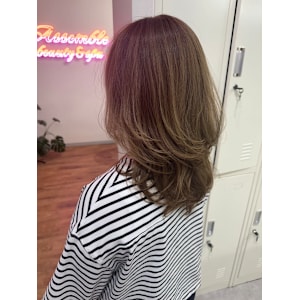 【ASSEMBLEカラー】ミルクティーグレージュ