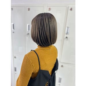 【ASSEMBLEデザインカラー】アンブレラカラー・ボブ