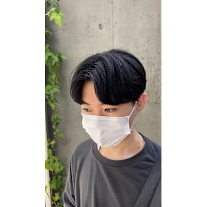 韓国風カルマパーマ 韓国スタイル メンズカット 原宿 表参道