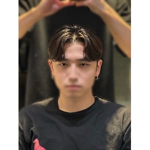 韓国ヘア ダウンパーマ 髪質改善 カルマヘア メンズ韓国ヘア