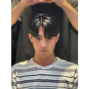 韓国ヘア ダウンパーマ 髪質改善 カルマヘア メンズ韓国ヘア