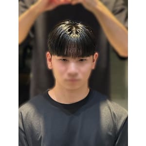 韓国ヘア ダウンパーマ 髪質改善 カルマヘア メンズ韓国ヘア