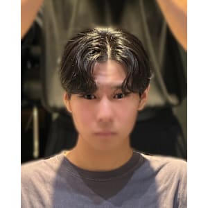 韓国風カルマパーマ 韓国スタイル メンズカット 原宿 表参道