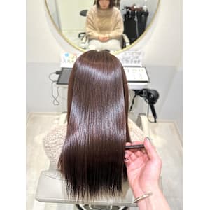 枚方美髪矯正×髪質改善カラー○山地