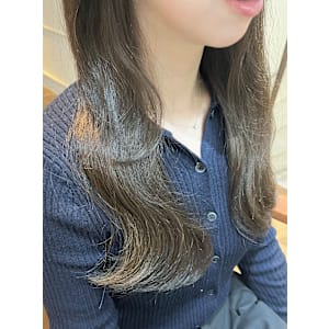 抗酸化髪質改善オリーブグレージュカラー