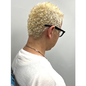 抜きっぱなしブロンド　イージードリル　ドリルパーマ　抜きっぱ