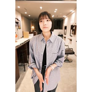 【Look at】切りっぱなしボブ地毛風透明感