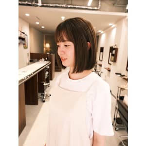 【Look at】ボブオリーブベージュ