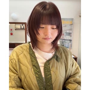 【Look at】暖色ボブ